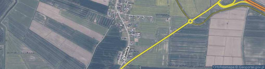 Zdjęcie satelitarne Morska ul.